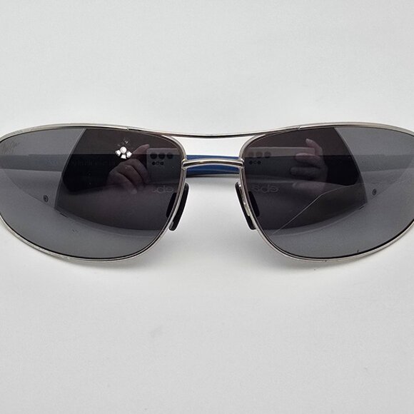 Maui Jim MJ272-17M North Point Silver Frame Polarized Lens Aviator Sunglasses - Picture 11 of 15